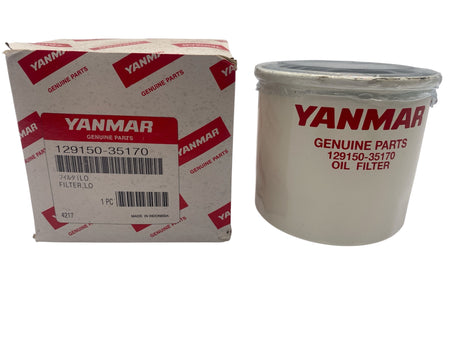 “Yanmar Oil Filter YM-129150-35170 – Genuine OEM diesel engine replacement part”