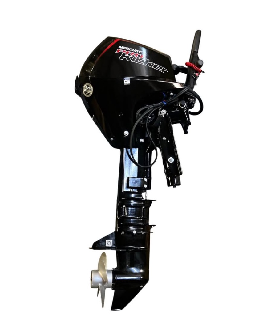 Mercury 15EXLHPT EFI ProKicker Outboard – 25" Shaft, 15 HP Four-Stroke Tiller Motor