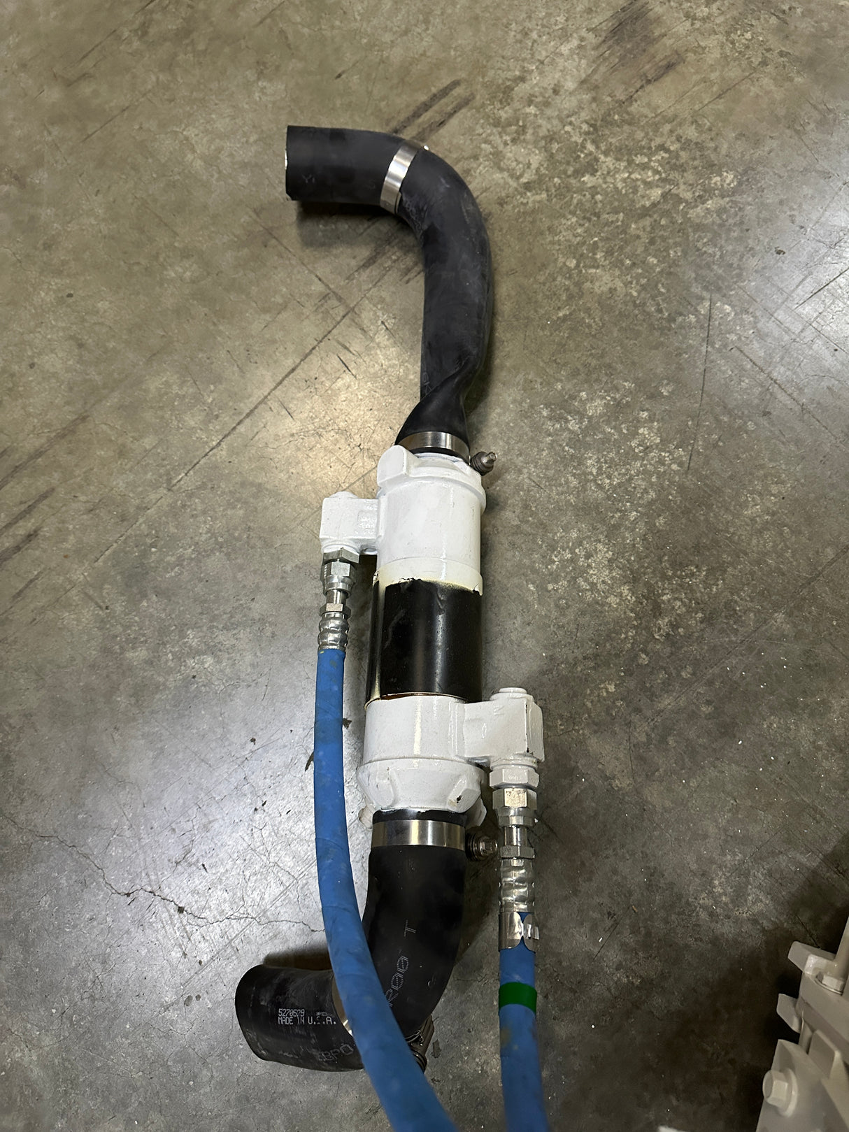 ZF 85 IV Transmission 3323003003 with Gear oil Cooler, Adapter Plate, and Electronic Shifter Valve INCLUDED