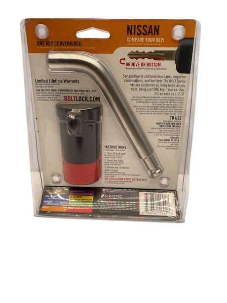 Heavy-duty Nissan key-match hitch lock – BOLT technology