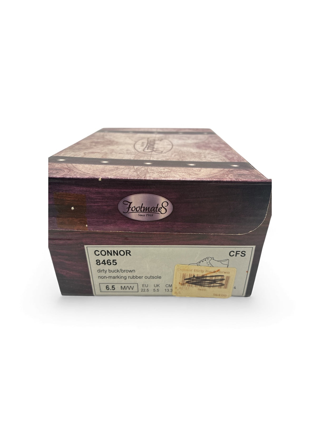 FootMates Connor Baby Shoes | Dirty Buck / Brown | Style 8465 | Non-Marking Rubber Sole