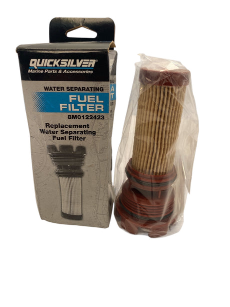 Mercury Quicksilver 35-8M0122423 Fuel Filter Element – Genuine OEM Replacement for Verado Outboards & MCM Engines
