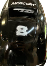 Mercury 8HP FourStroke EFI Tiller Outboard – OEM Replacement Marine Engine, Model 1F08201BK