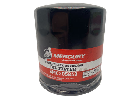 Mercury Outboard 35-8M0205848 Oil Filter V10 – Genuine OEM Replacement for 350HP & 400HP Verado Engines