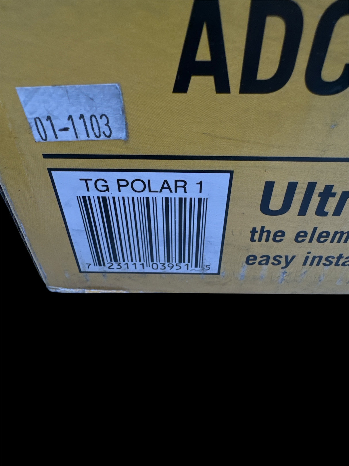 ADCO white RV tire covers UV resistant