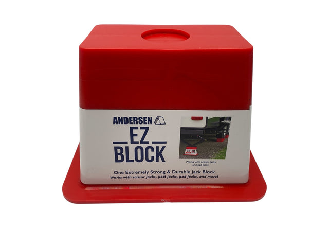 Andersen Hitches 3621 EZ Jack Block – Single Red Leveling Block