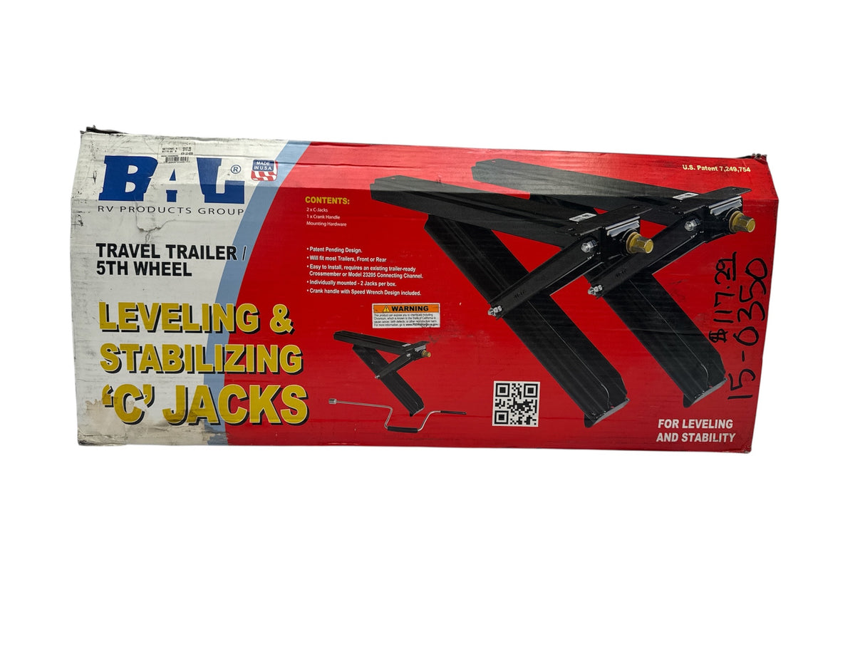 BAL 25 inch leveling and stabilizing C jack 23225