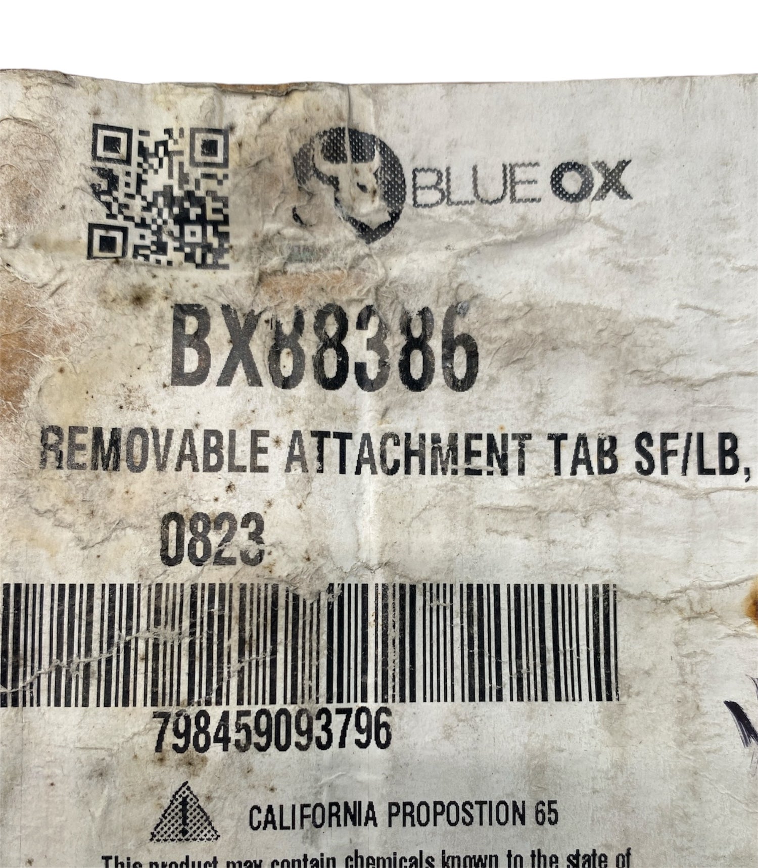 OEM Blue Ox BX88386 Baseplate Tabs – Heavy-Duty Steel Pair
