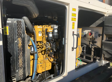 towable Industrial CAT Generator with Hitch and Frame