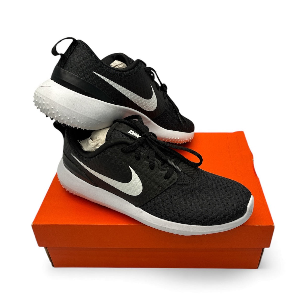 Side view of Nike Roshe G spikeless golf shoe