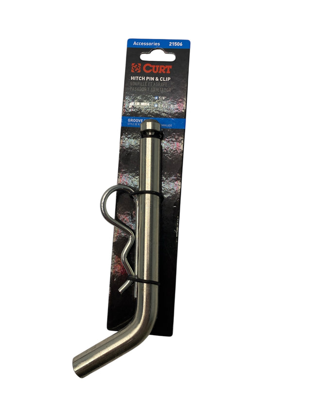 CURT 21506 Trailer Hitch Pin – 5/8" Dia for 3" and 2.5" Receivers