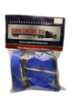 Cargo Control USA R112S 1" x 12' Blue Ratchet Strap with S-Hooks