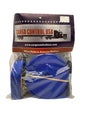 Cargo Control USA R120S 1" x 20' Blue Ratchet Strap with S-Hooks