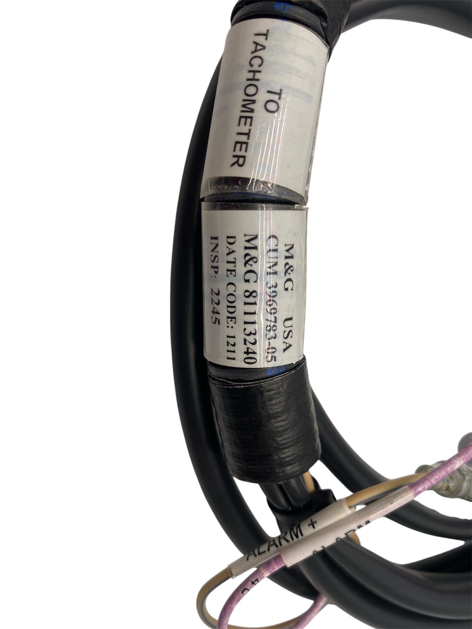 Genuine Cummins Diesel Engine Tachometer Harness 3969783