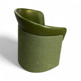 Seba Chair Seat Upholstered in Architex Britannia Olive