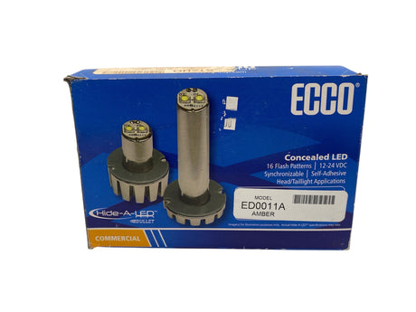 ECCO ED0011 Hide-A-LED Bullet Series concealed warning light
