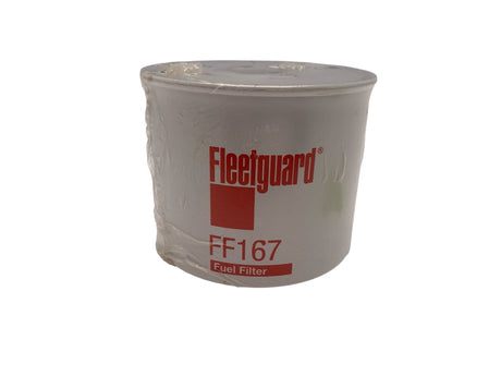 Fleetguard FF167 genuine OEM fuel filter cartridge side view