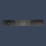 Micro Matic DP-120D-36GR | 36" Stainless Steel Surface Mount Beer Drip Tray with Drain & Glass Rinser