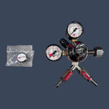 Micro Matic 842-2-PP | Premium Plus Primary CO2 Regulator | Dual Gauge | 2 Shutoffs