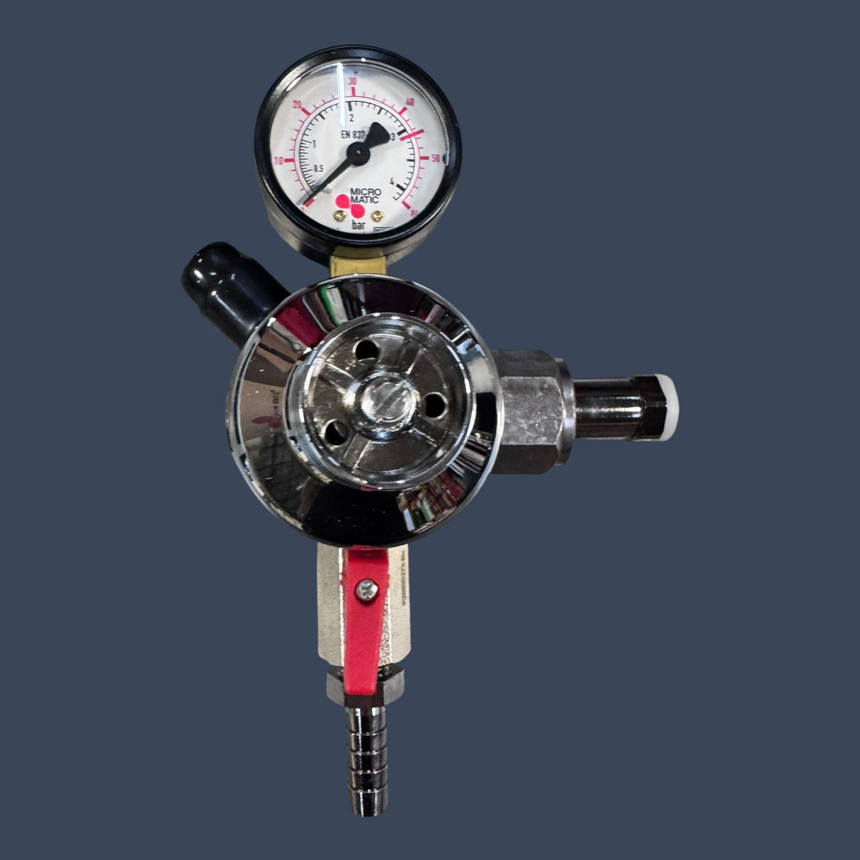 Micro Matic 841-PP | Premium Plus Single Gauge Primary CO2 Regulator | 0-60 PSI
