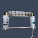 Micro Matic METRO-H-8PVDKR | Metropolis H 8 Faucet Draft Beer Tower | PVD Brass | Glycol Cooled  -   Please contact Scenic City Supply for freight information on this product