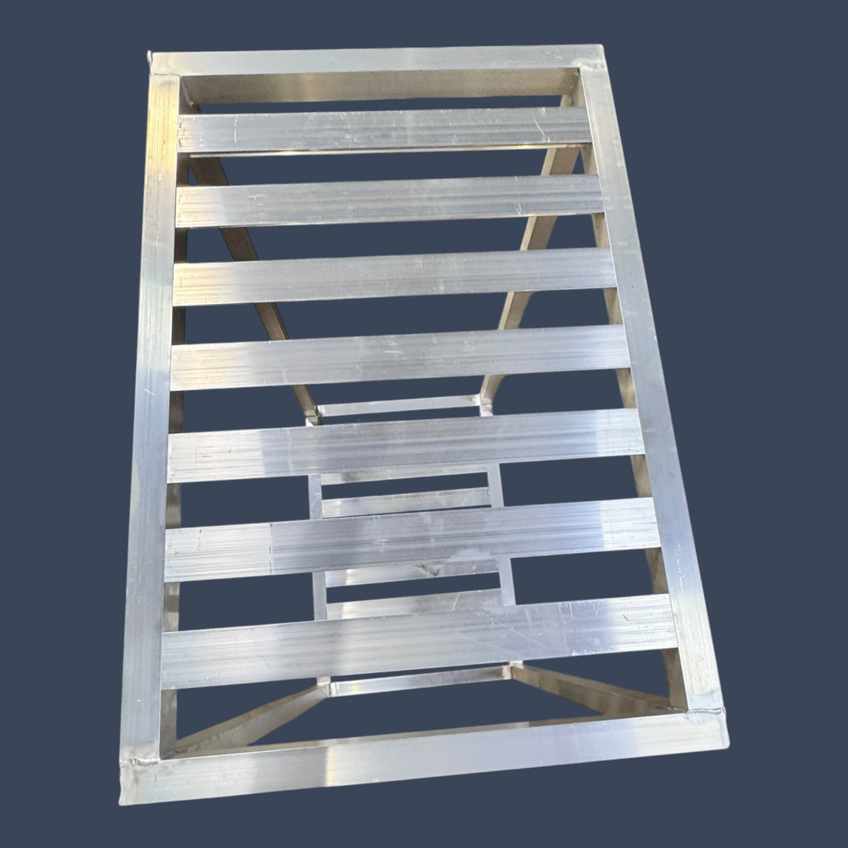 Micro Matic PPR-362448 | Aluminum Power Pack Glycol Rack | 2 Shelves | 36" x 24" x 48"  -   Please contact Scenic City Supply for freight information on this product