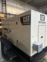 2018 Caterpillar XQ125 Towable Diesel Generator – 100 kW (125 kVA) | Used – Good | CAT C4.4 Tier 4 Final | 7,232 Hours | Recently Serviced 'IN HOUSE PICKUP ONLY'