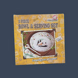 Camp Casual | CC003 | Melamine Serving Bowl & Servers Set | 3-Piece