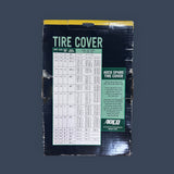 ADCO | 1758 | Polar White Vinyl Spare Tire Cover | Size L | Fits 25.5" Diameter Tires