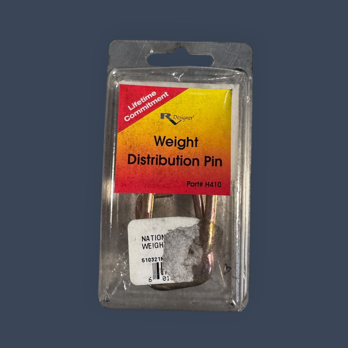 RV Designer | H410 | Weight Distribution Replacement Pin | 3/16"