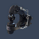 Valley | 69980 | Combination Pintle Hook with 2-5/16" Hitch Ball | Trailer Towing