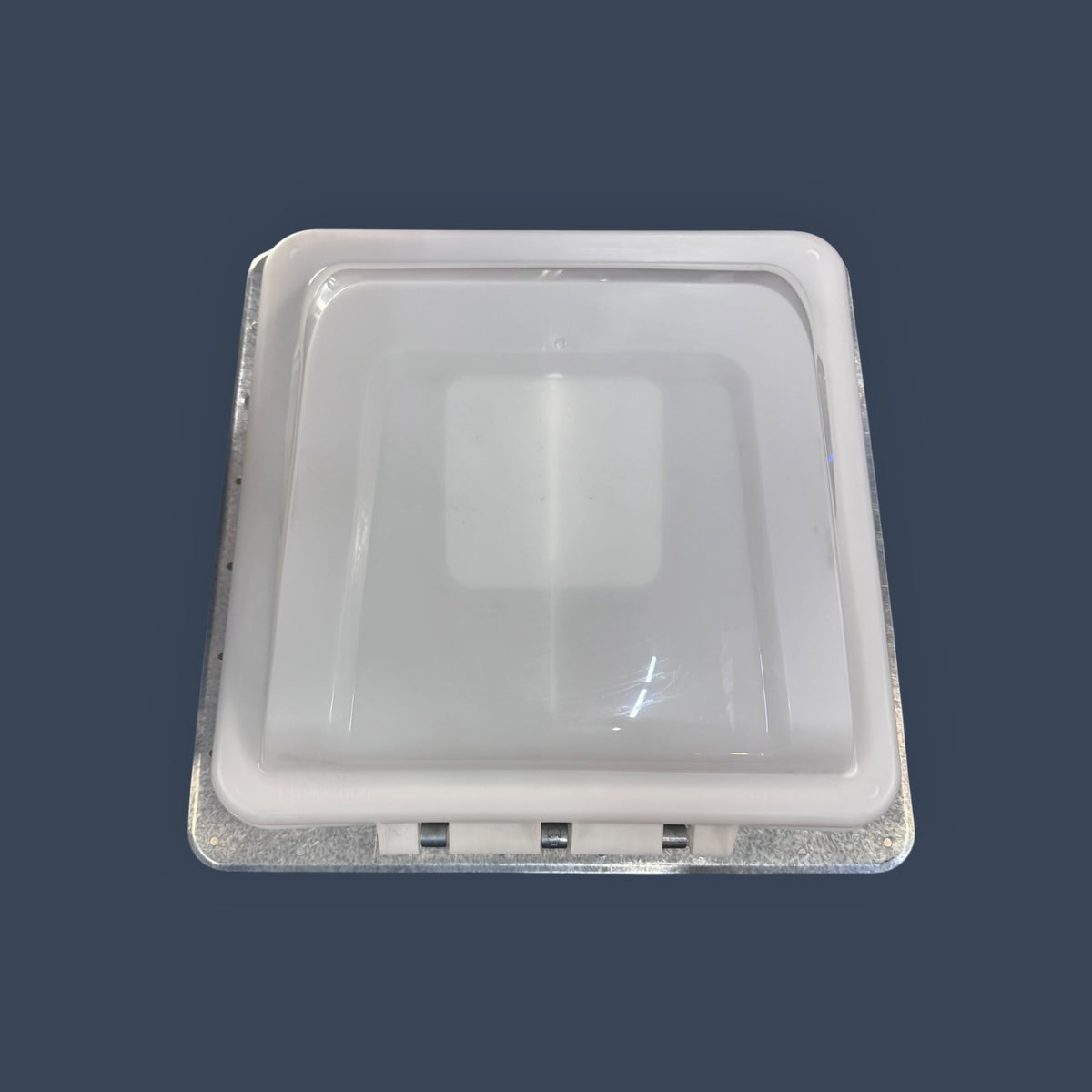 Ventline by Dexter | V2092SP-28 | Manual RV Roof Vent | 14-1/4" x 14-1/4" | White