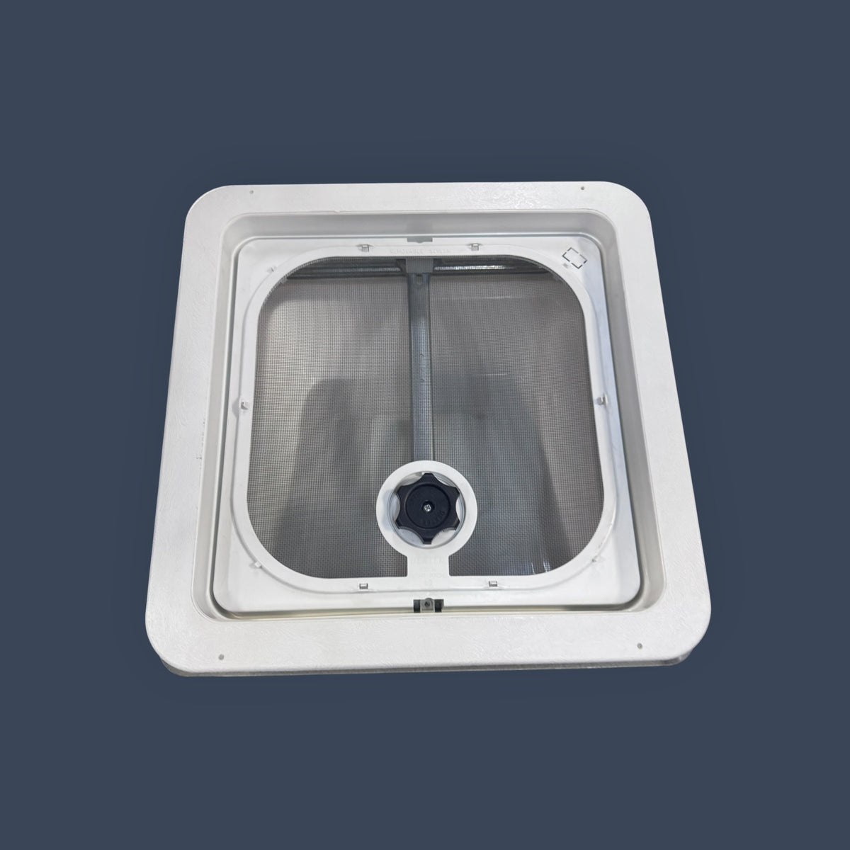 Ventline by Dexter | V2092SP-28 | Manual RV Roof Vent | 14-1/4" x 14-1/4" | White