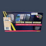 CIPA | 10200 | Custom Slip-On Towing Mirrors | Chevy/GMC/Cadillac | Pair