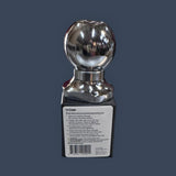 CURT | 40190 | 2" Chrome Trailer Hitch Ball | 10,000 lb Capacity | 1-1/4" x 2-5/8" Shank