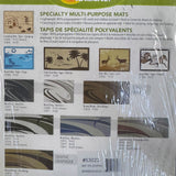 Faulkner | 53023 | Reversible RV Patio Mat | 8' x 20' | Brown/Beige Graphic