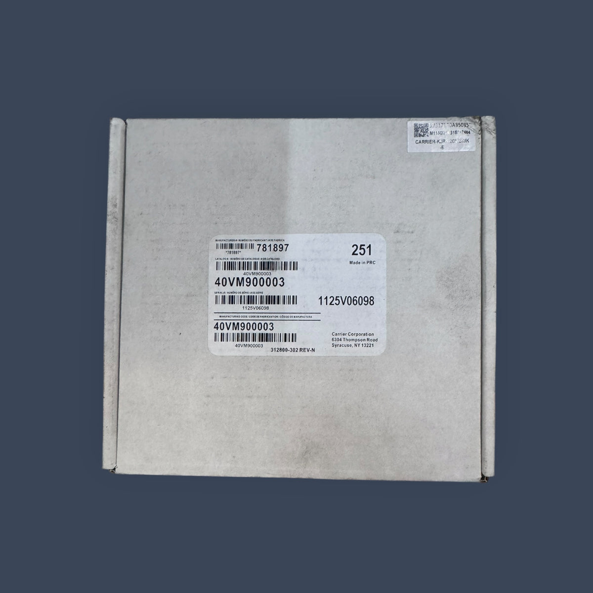 Carrier | 40VM900003 | Programmable Wired Remote Controller for VRF HVAC Systems
