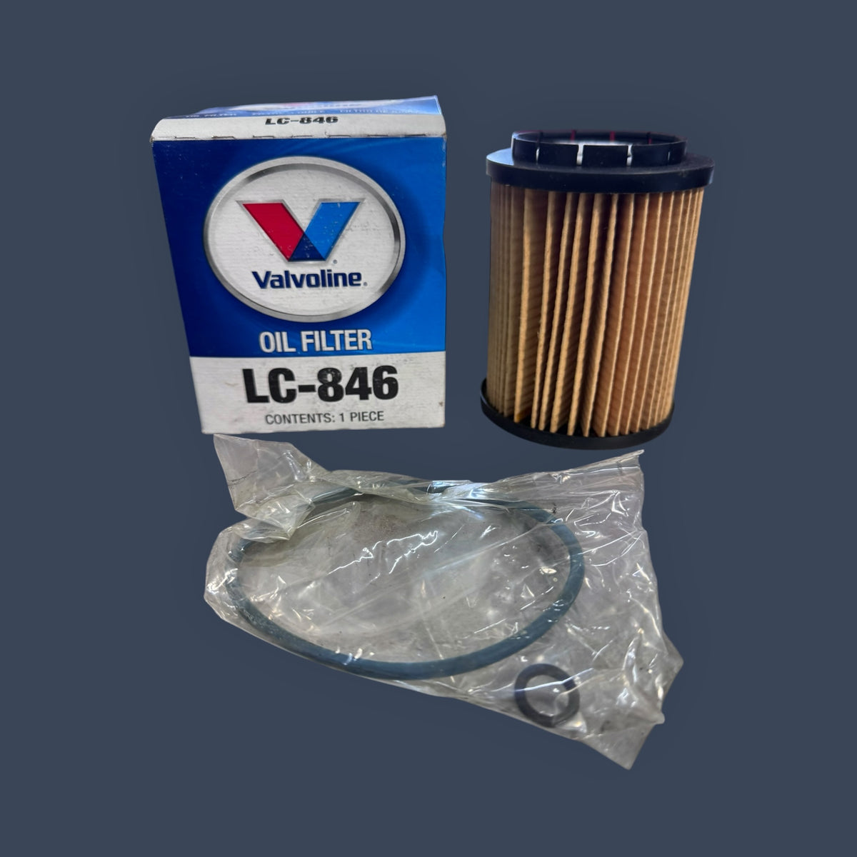 Valvoline | LC-846 | Cartridge Engine Oil Filter | Replacement Oil Filter Element
