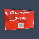 Lippert | 733926 | Quick Drop Drill-Operated Trailer Tongue Jack | 2,000 lb | 14" Travel