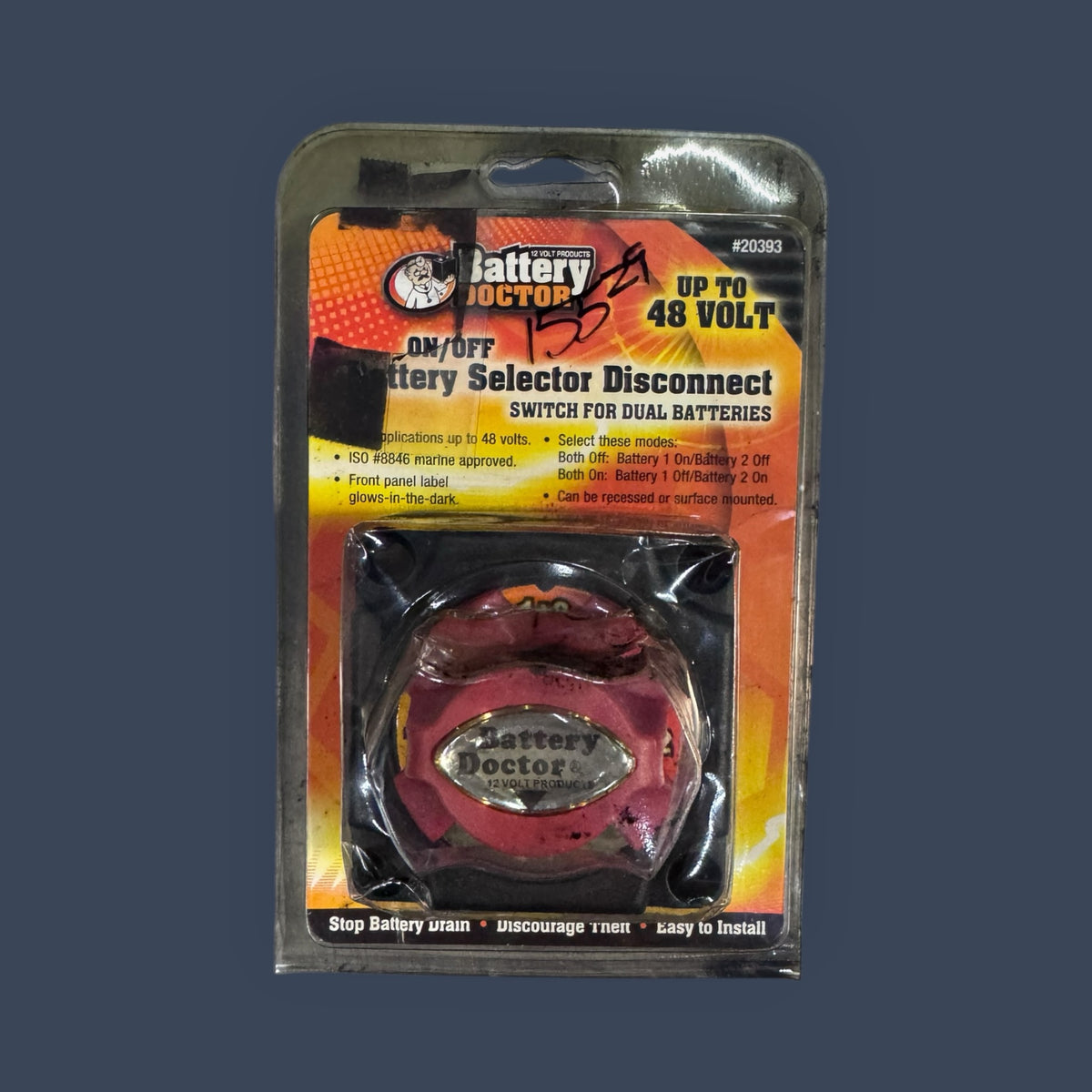 WirthCo | 20393 | Battery Doctor 4-Position Dual Battery Disconnect Rotary Switch