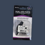 Prime Products | 08-6412 | 12V Dual 2.1 Amp USB Charging Outlet with Mounting Plate & Dust Cover