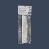 JR Products | 11135 | RV Screen Door Crossbar Handle | White| Fits 12" Wide Screen Openings