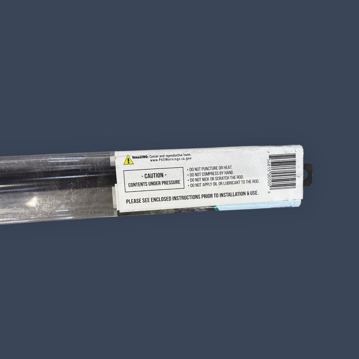 JR Products | GSNI-5300-40 | Black Nitride Gas Spring Lift Support Strut | 20" Extended | 40 lb