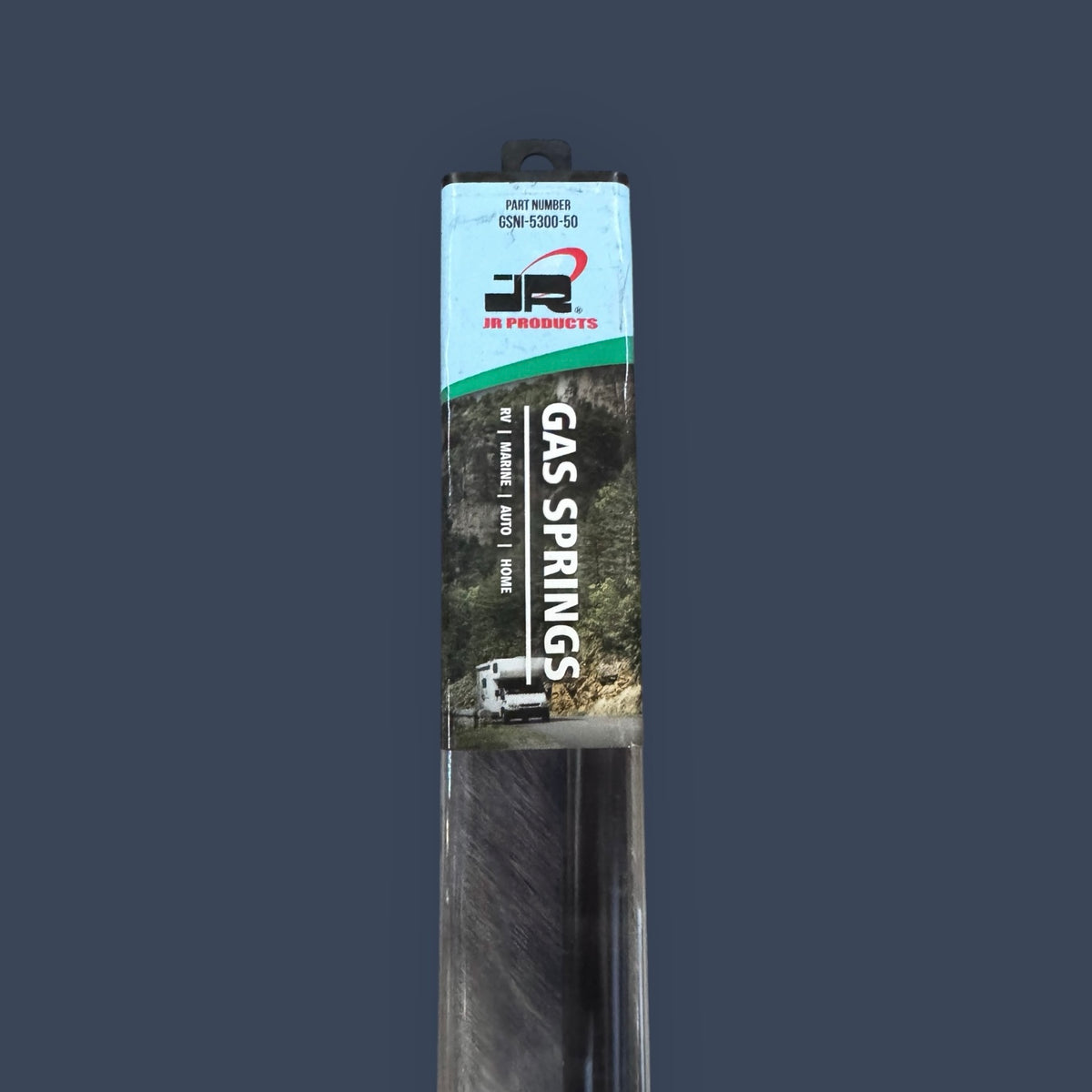 JR Products | GSNI-5300-50 | Hardline Black Nitride Shaft Gas Spring Lift Support | 20" Extended | 50 lb