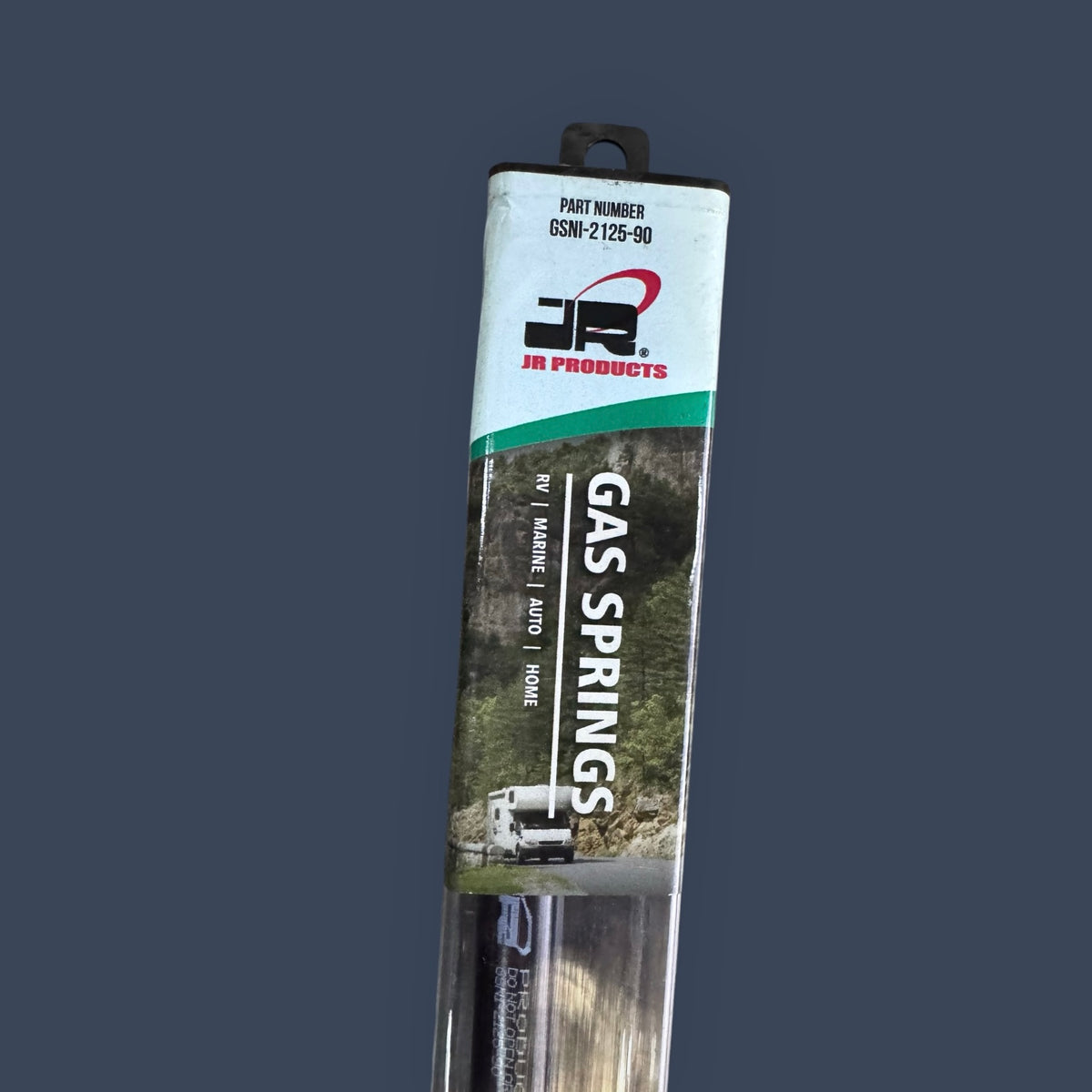 JR Products | GSNI-5150-40 | Hardline Black Nitride Shaft Gas Spring Lift Support | 15" Extended | 40 lb