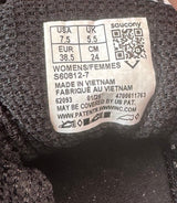 Women's Saucony Ride Millennium Black/Silver