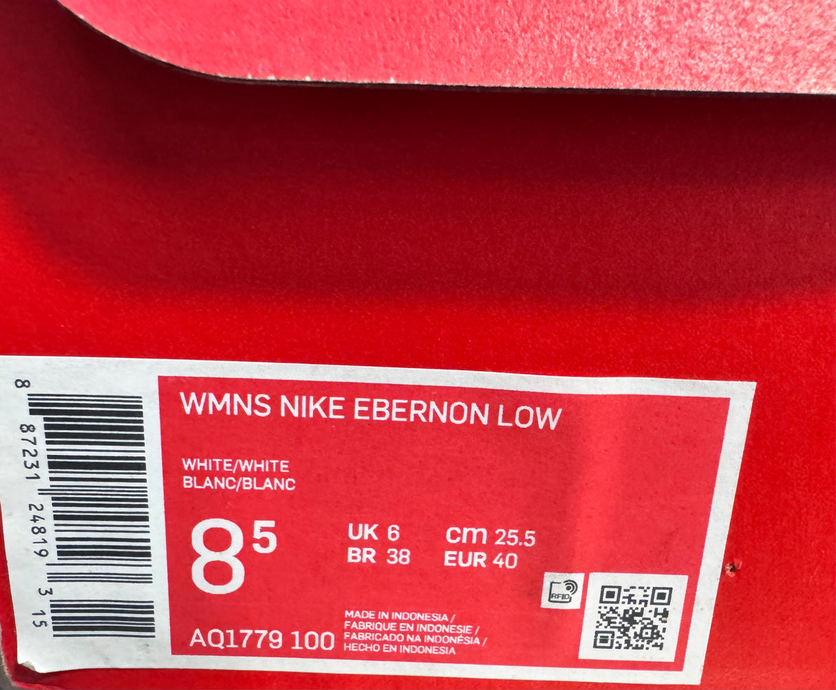 Nike Ebernon Low White – AQ1779-100