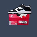 Women’s Nike Dunk Low White Black DD1503-101
