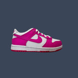 Nike Dunk Low GS White/Laser Fuchsia – FB1908-102