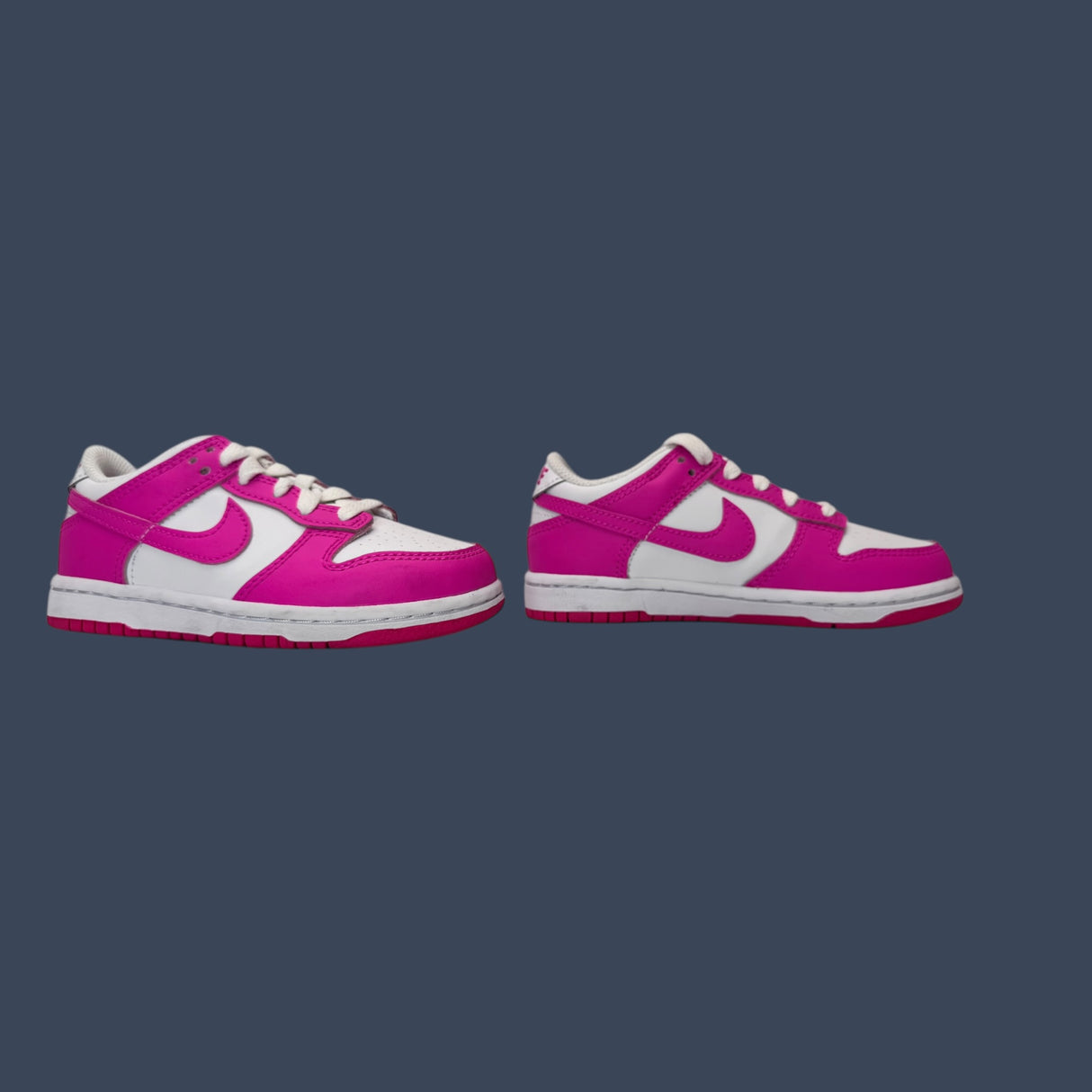 Nike Dunk Low GS White/Laser Fuchsia – FB1908-102